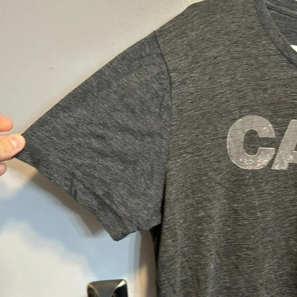 Lucky Brand Johnny Cash Man In Black S/S T-Shirt Gray LG “CASH” - Picture 5 of 5